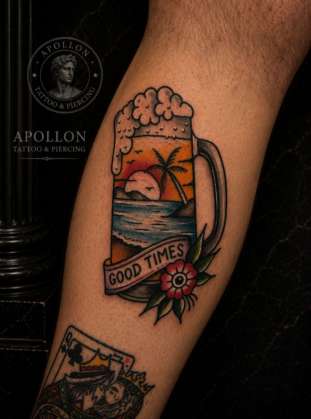 Apollon Tattoo Özel Tasarım Dövme Çalışması