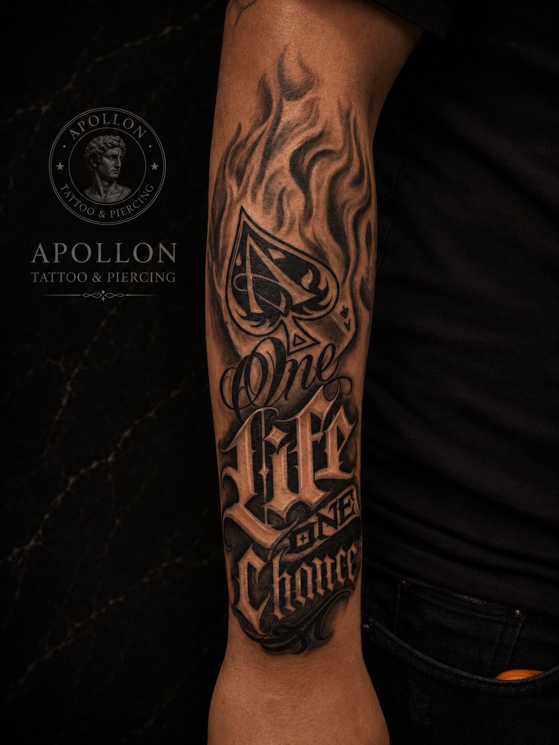 Apollon Tattoo Özel Tasarım Dövme Çalışması