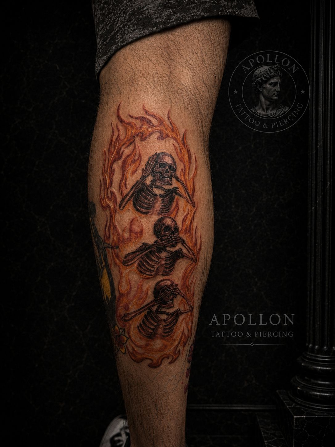 Apollon Tattoo Özel Tasarım Dövme Çalışması