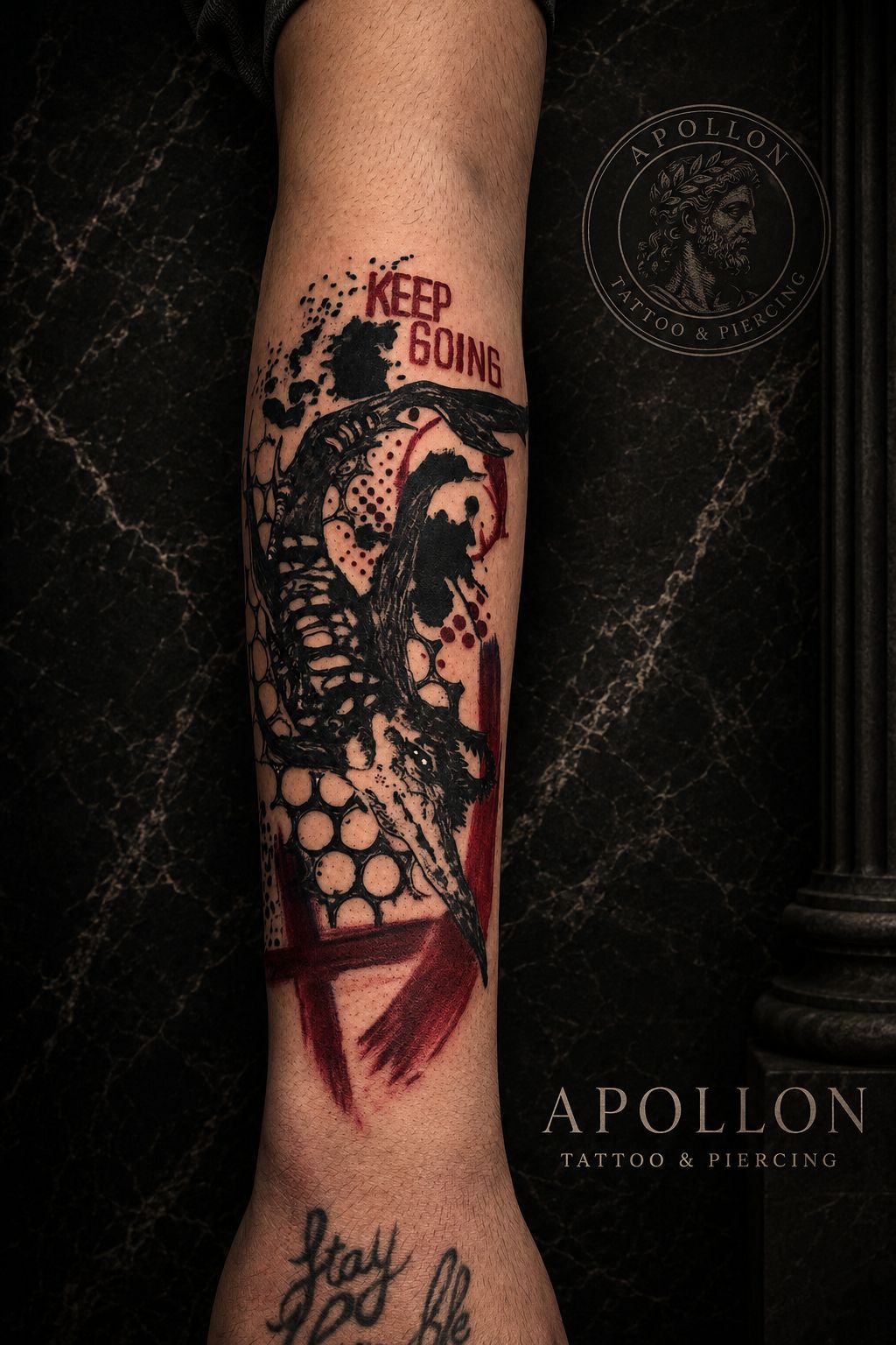 Apollon Tattoo Özel Tasarım Dövme Çalışması