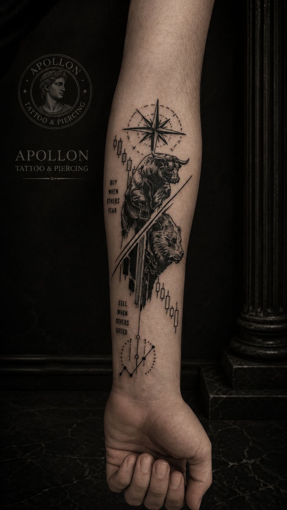 Apollon Tattoo Özel Tasarım Dövme Çalışması