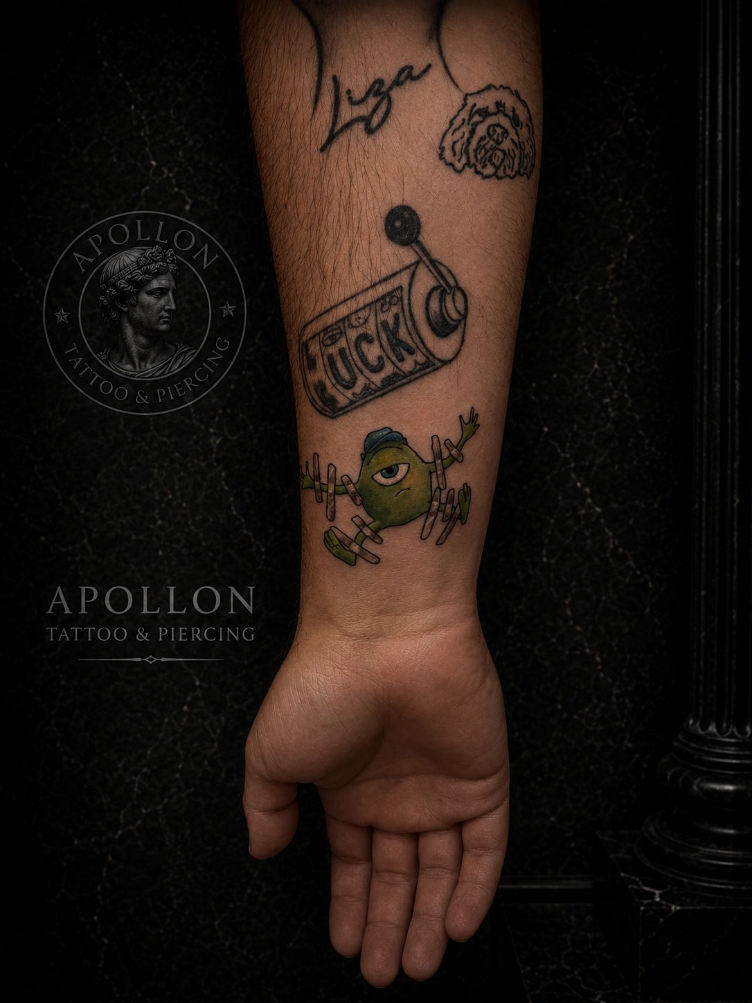 Apollon Tattoo Özel Tasarım Dövme Çalışması